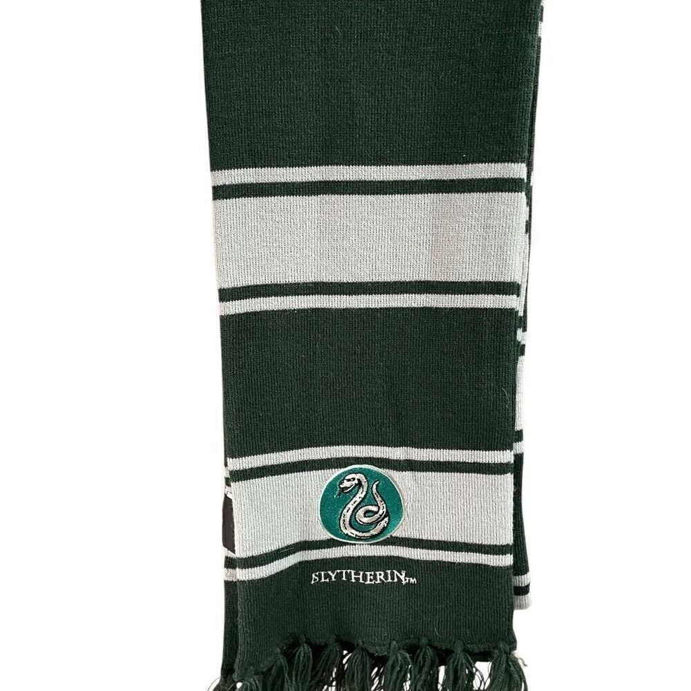 Wizarding World Harry Potter Scarf Slytherin Green Acrylic 80” Length